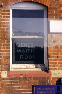 ORIGINAL GLASS AT MANNINGTREE STATION