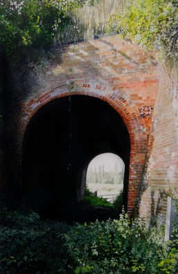 Railway arch. Bourne Hill, Ipswich.